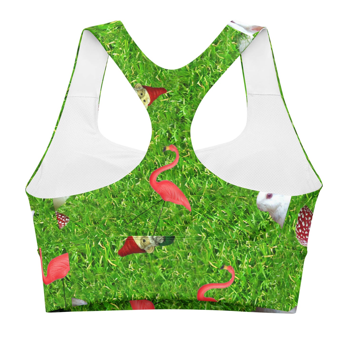 Life in the Garden Longline Sports Bra (XS-3XL)