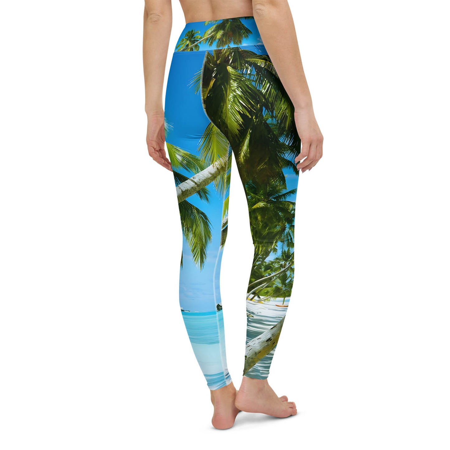 Bahamas High Waisted Workout Leggings