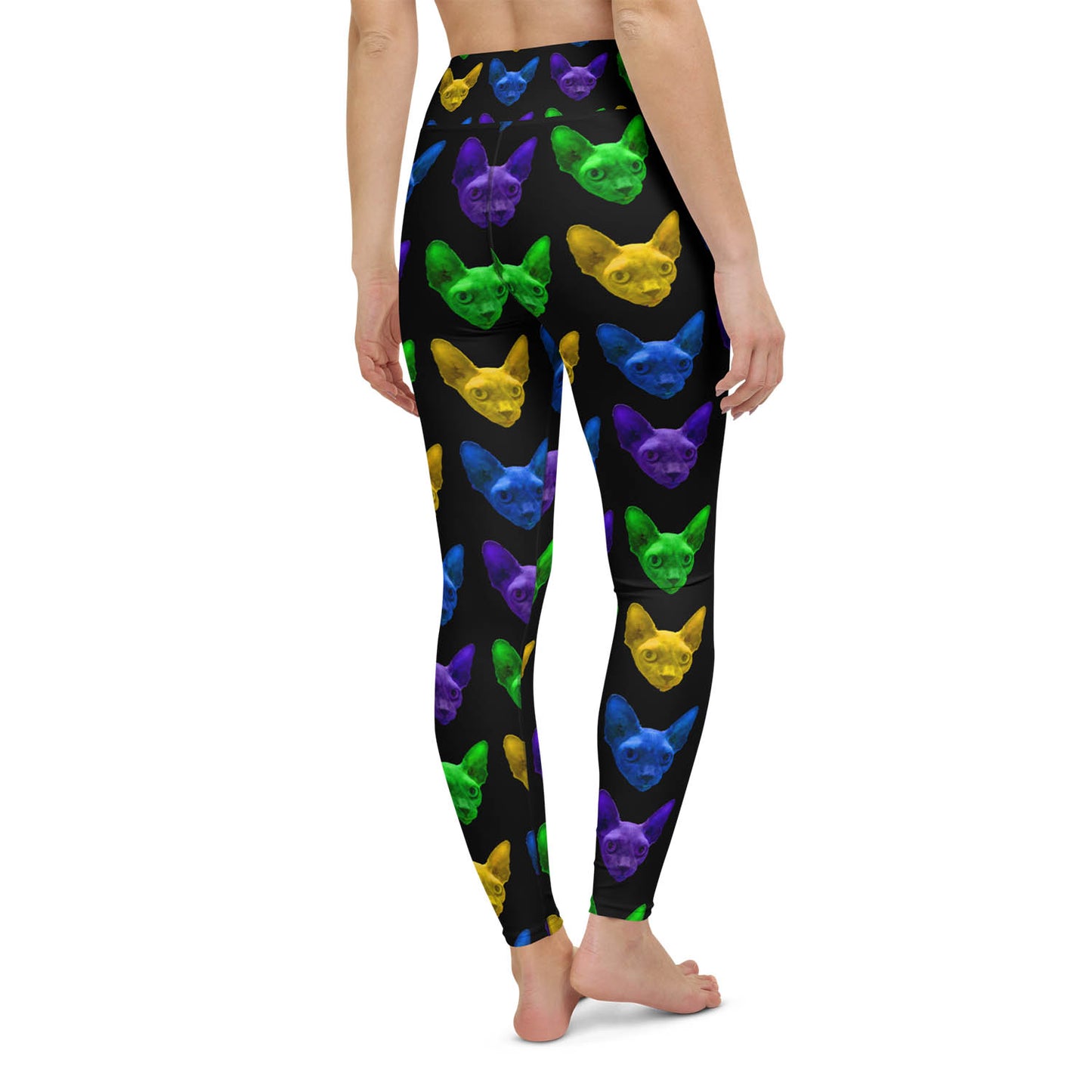 Sphynx Love High Waisted Workout Leggings