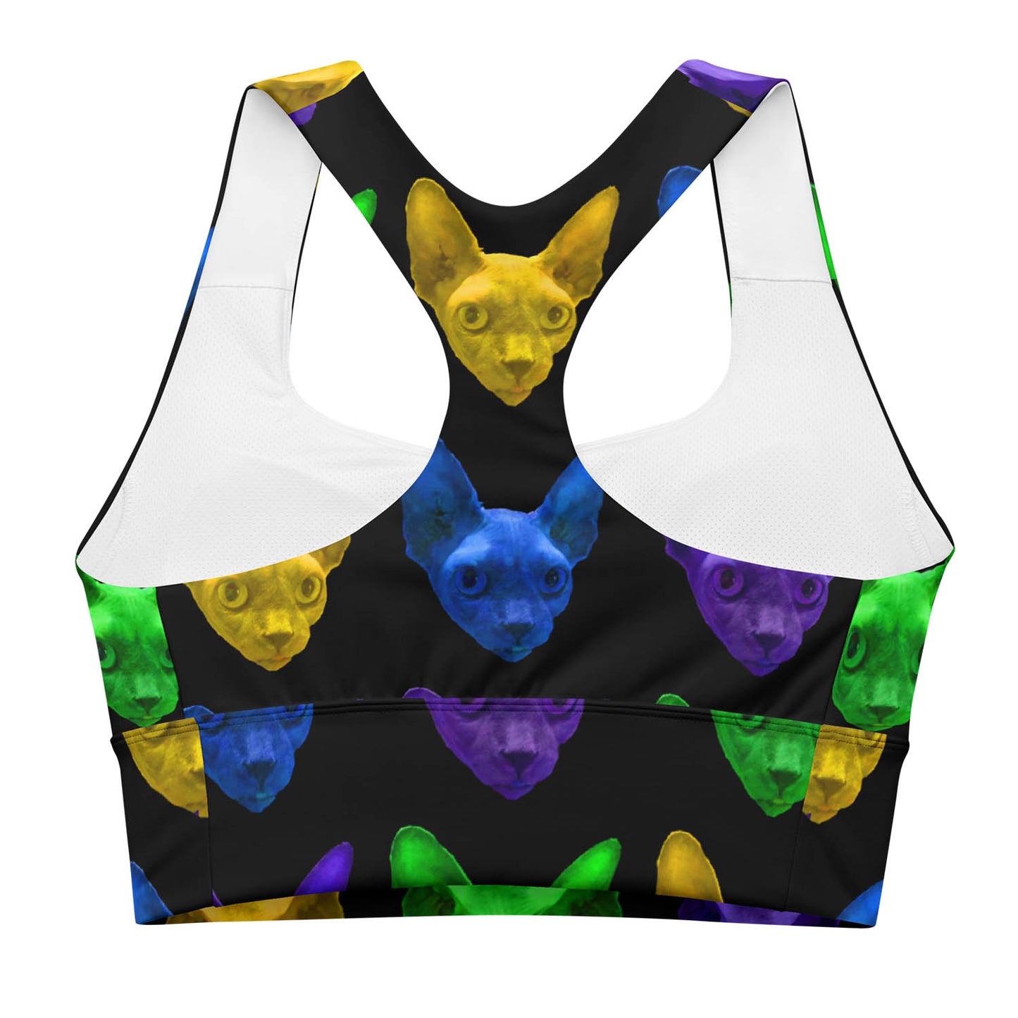 Sphynx Love Longline Sports Bra (XS-3XL)