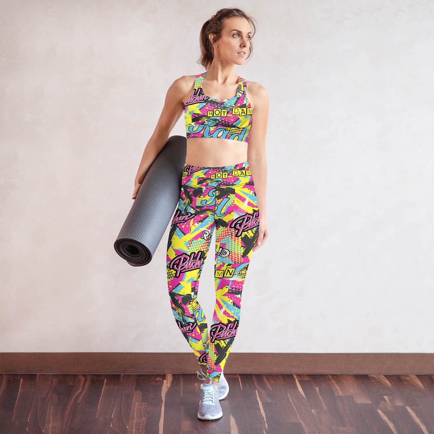 Bitchin' High Wasted Workout Leggings