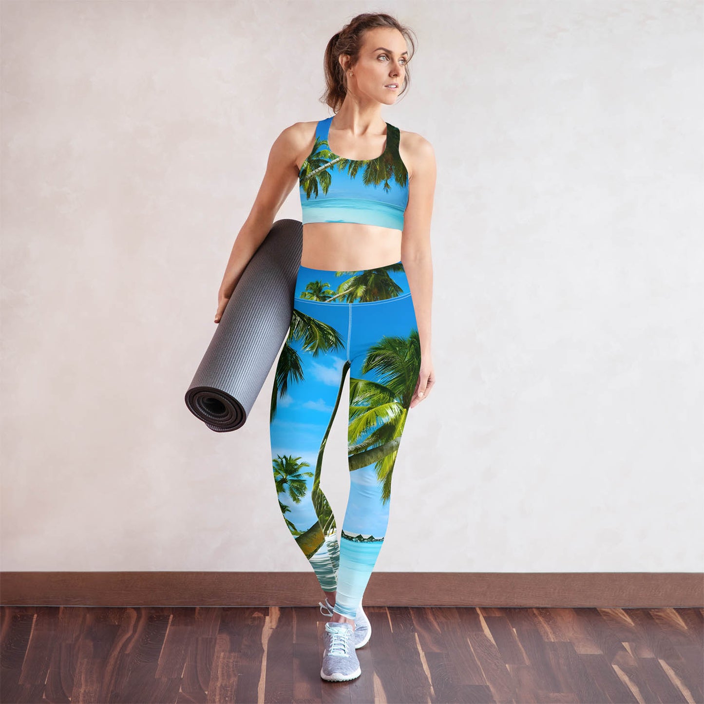 Bahamas High Waisted Workout Leggings