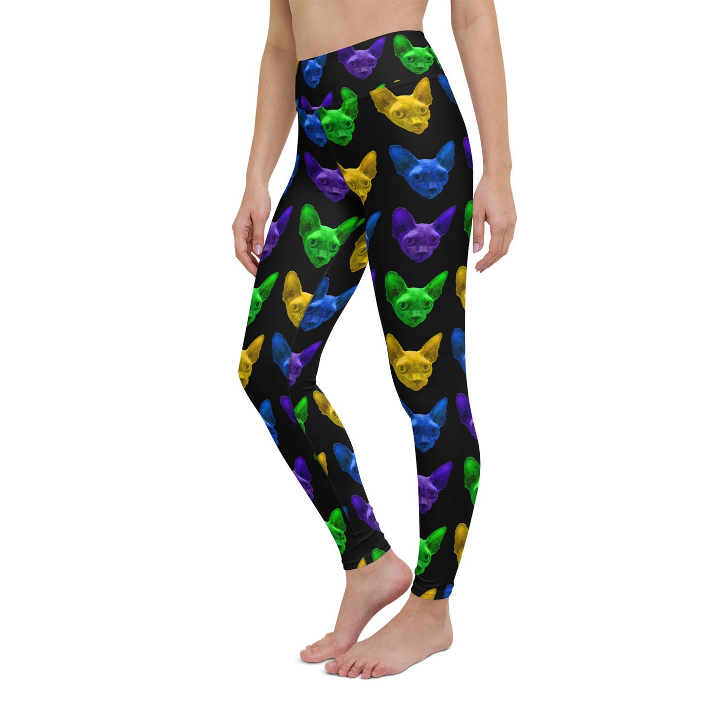 Sphynx Love High Waisted Workout Leggings