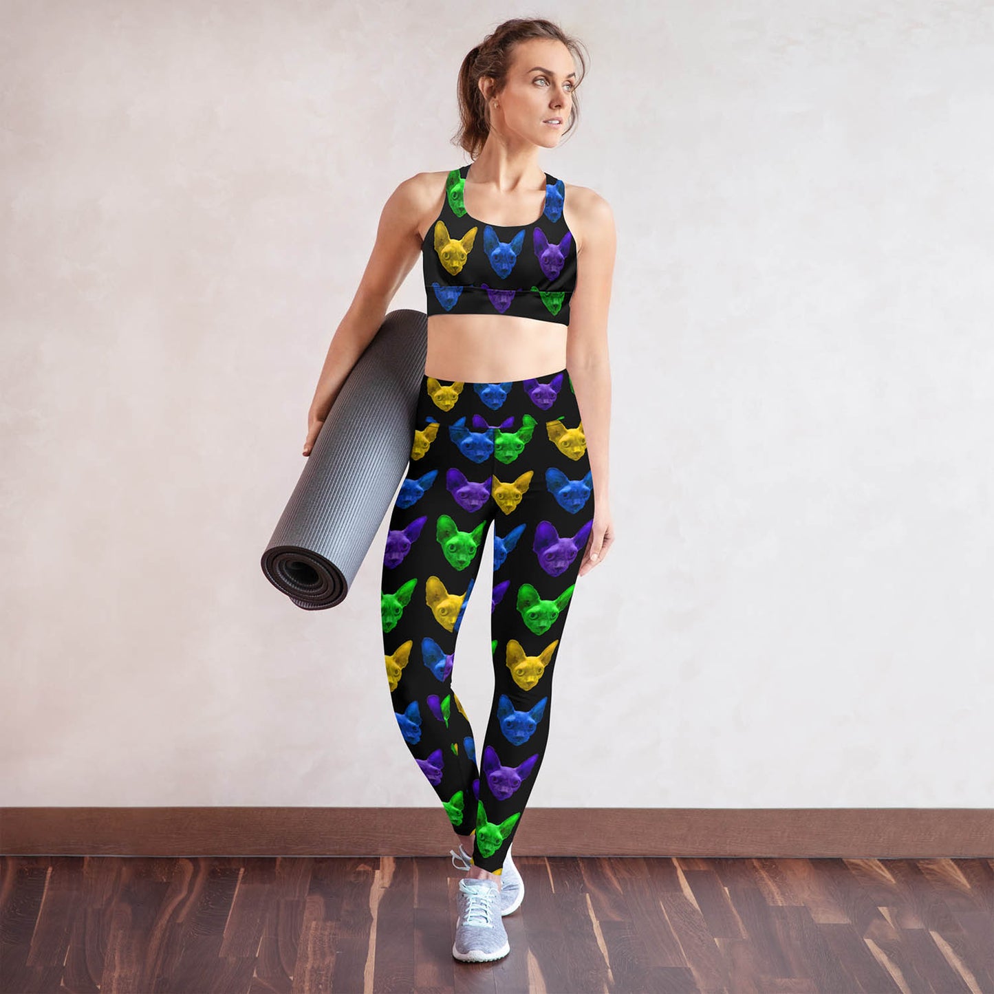 Sphynx Love High Waisted Workout Leggings