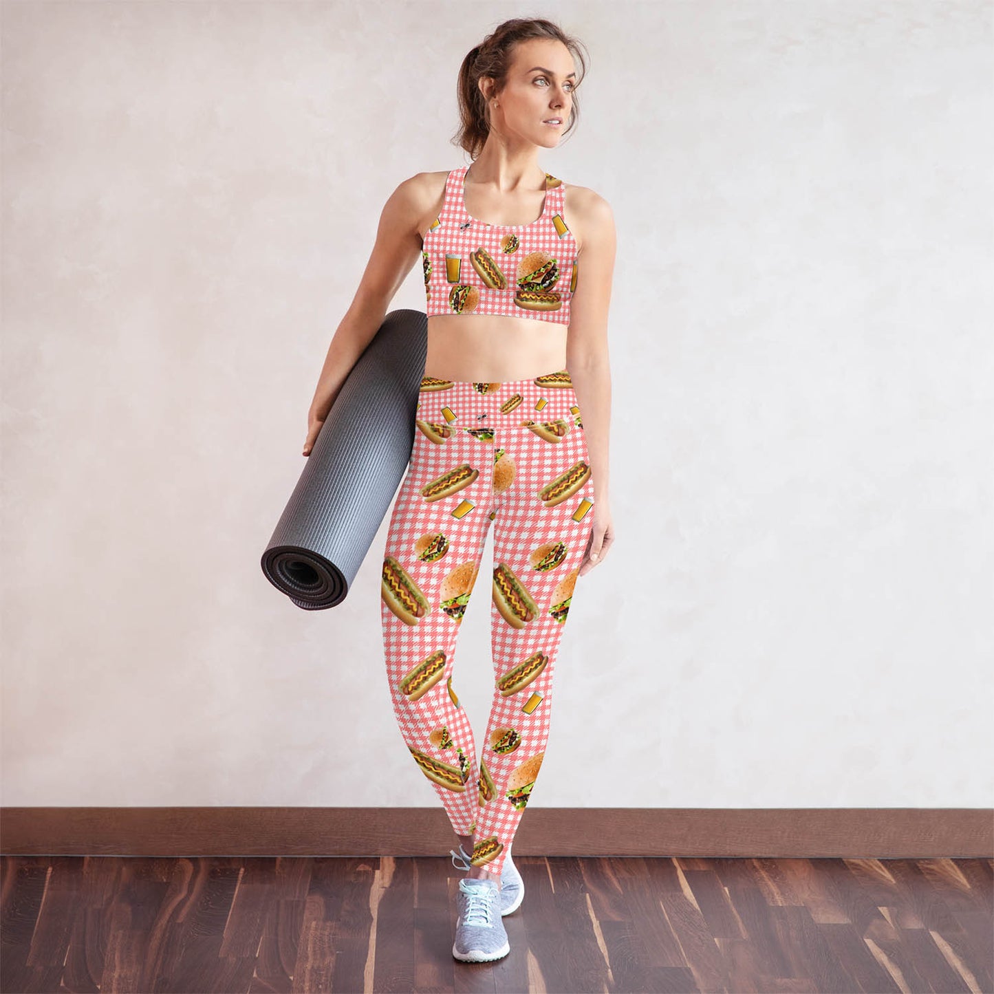 Picnic? Yass Hunny High Waisted Workout Leggings