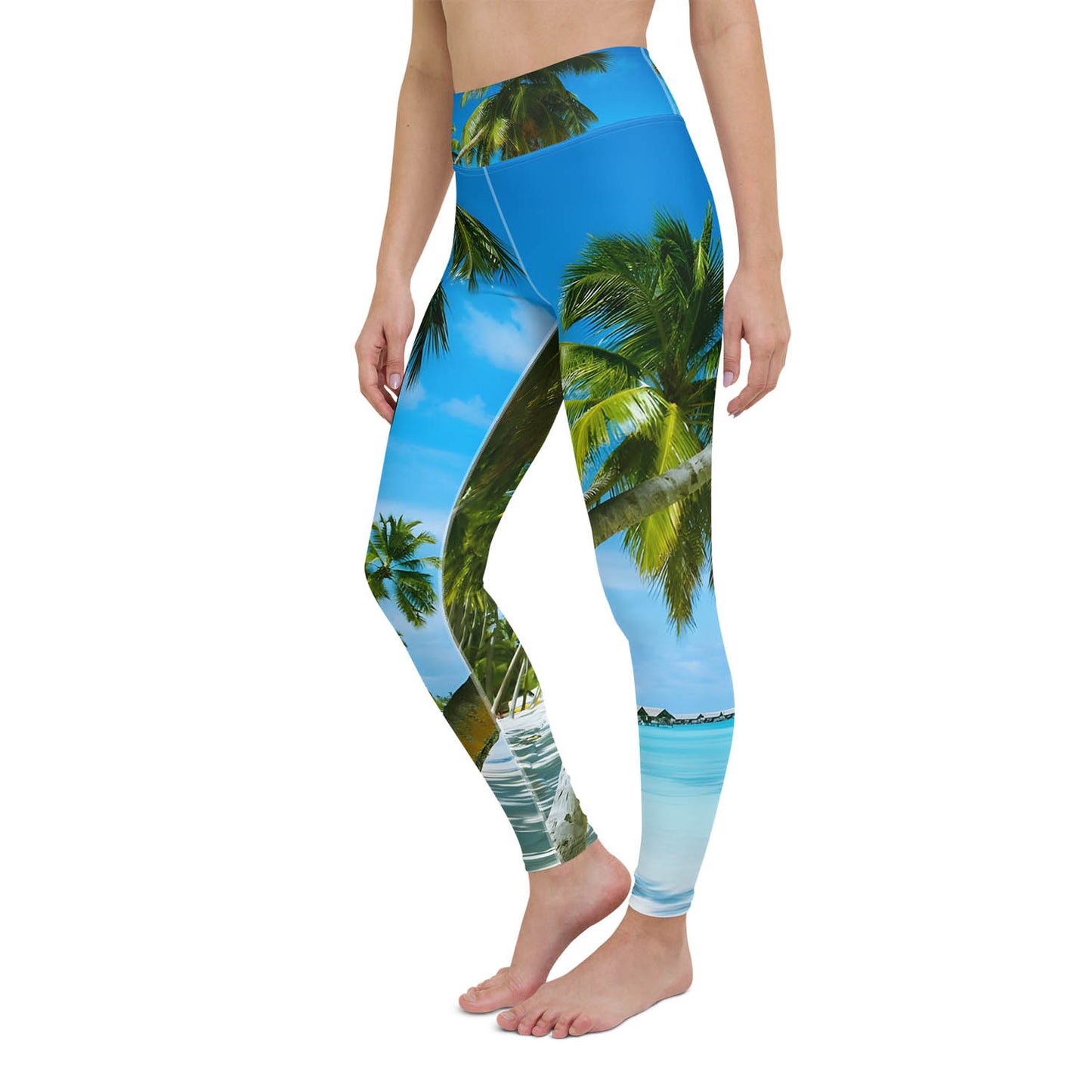 Bahamas High Waisted Workout Leggings