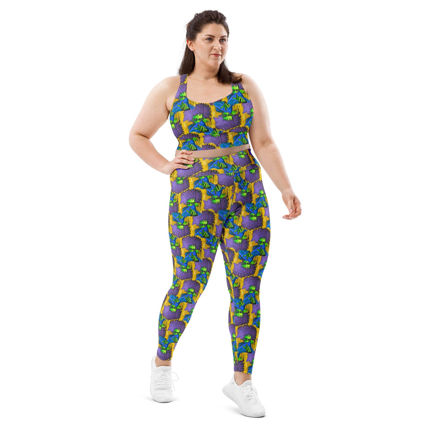 Medusa High Waisted Workout Leggings (XS - 6XL)