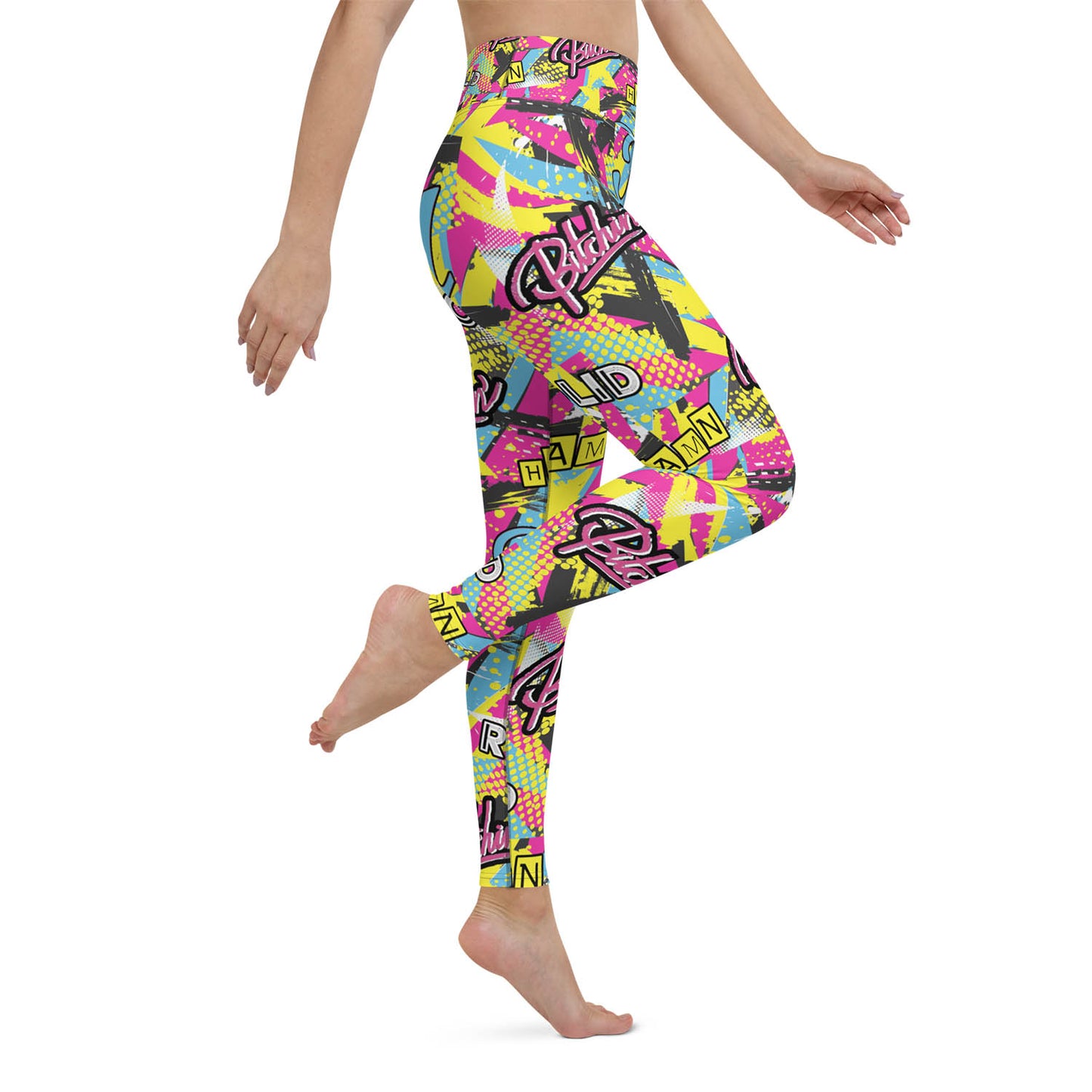 Bitchin' High Wasted Workout Leggings