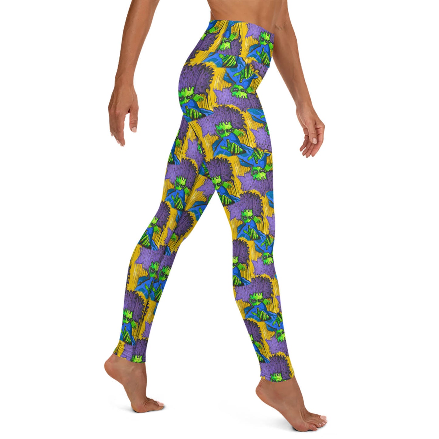 Medusa High Waisted Workout Leggings (XS - 6XL)