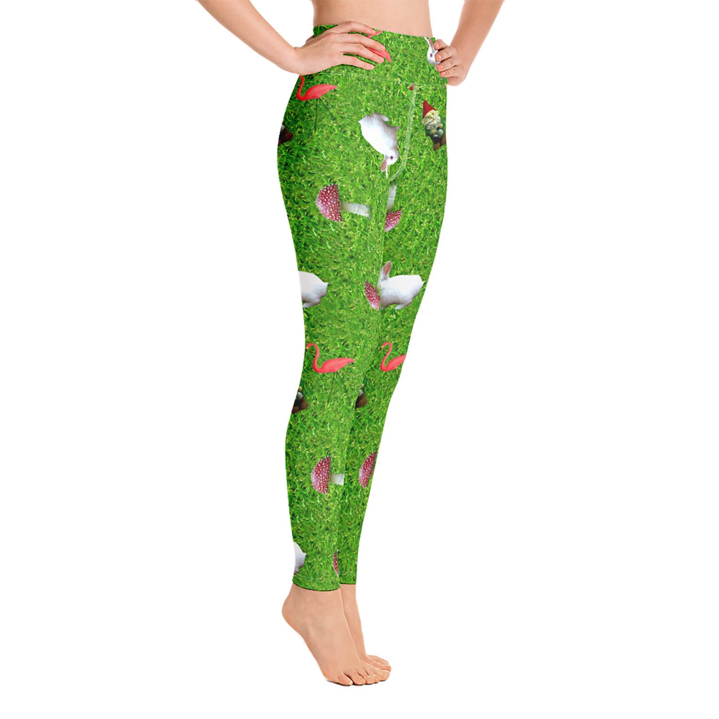 Life in the Garden High Waisted Workout Leggings