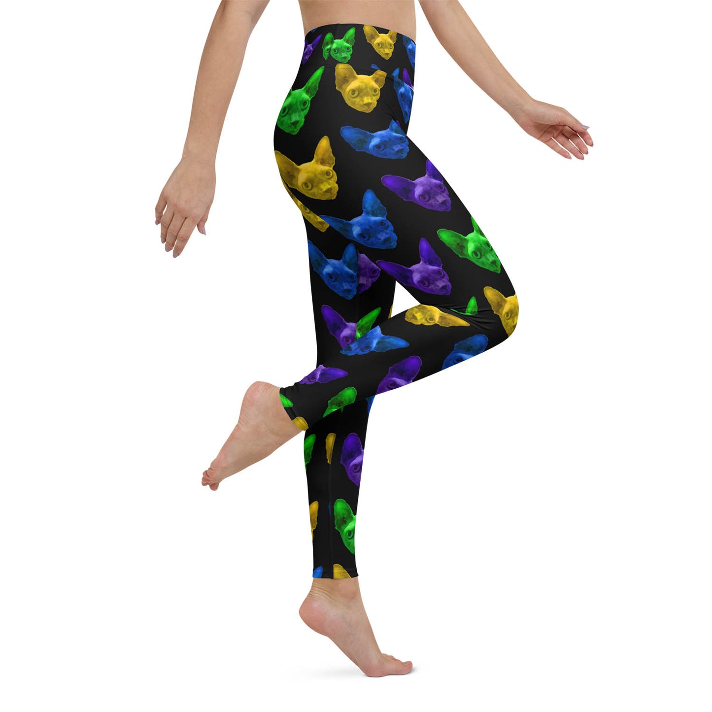 Sphynx Love High Waisted Workout Leggings
