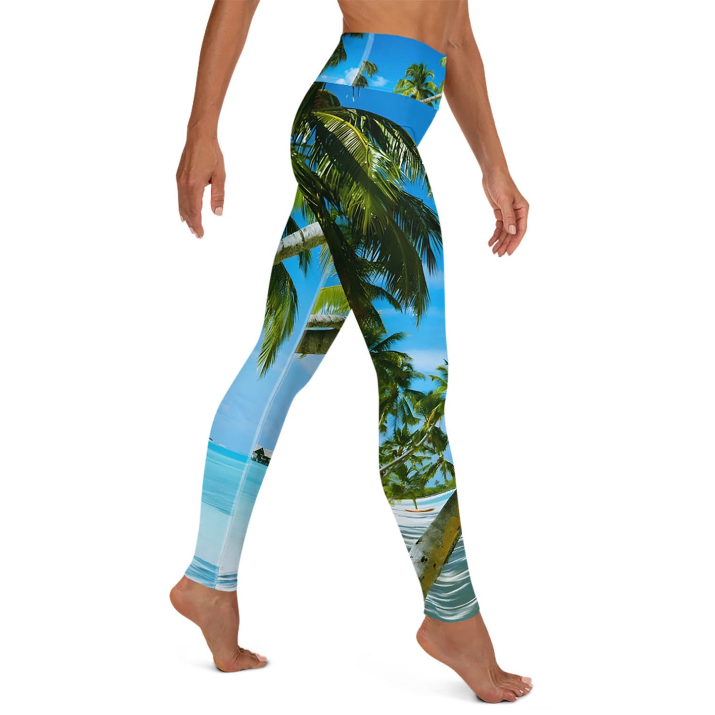 Bahamas High Waisted Workout Leggings