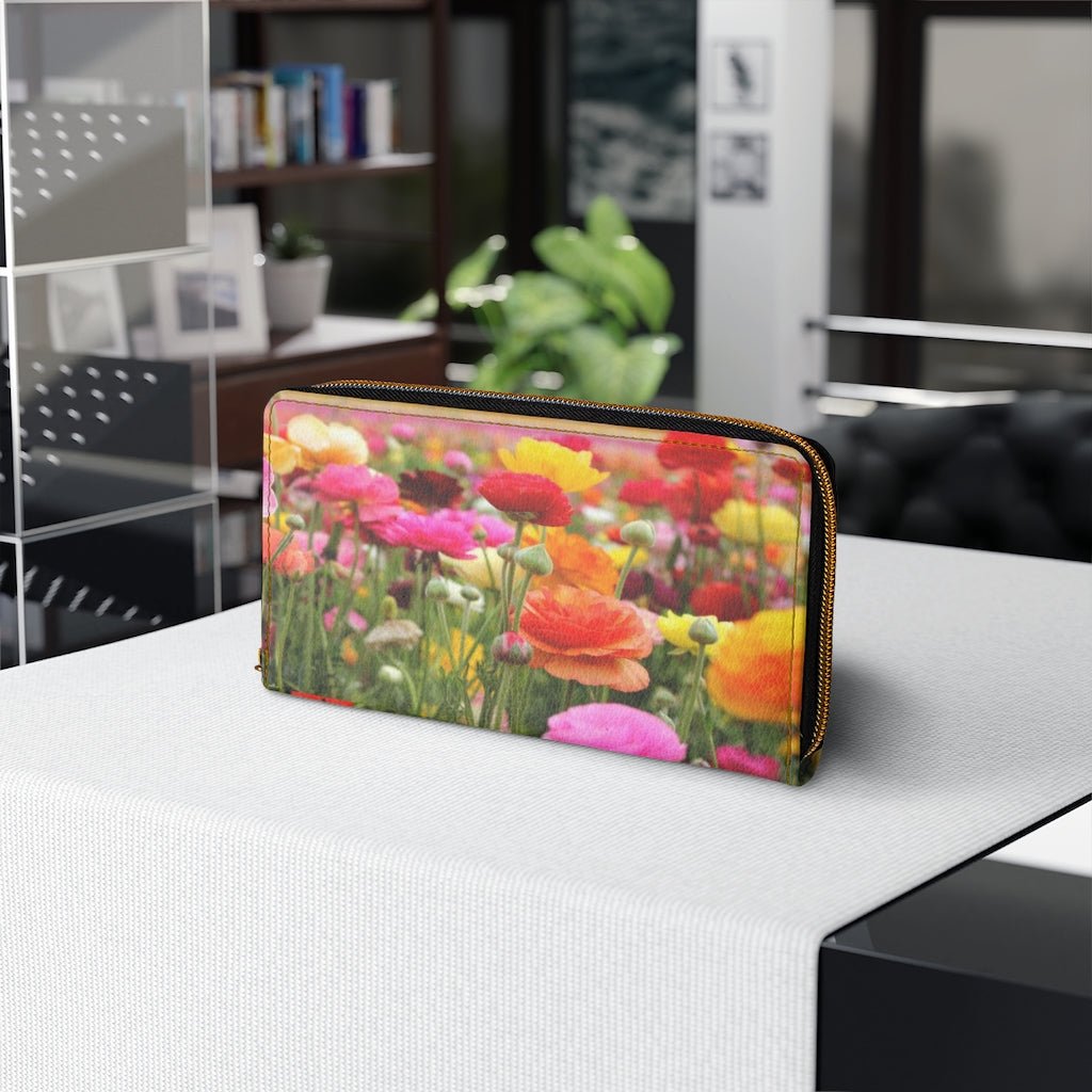 Field of Flowers - Zipper Wallet - Jeanjai
