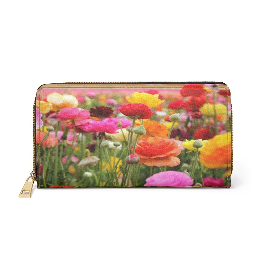 Field of Flowers - Zipper Wallet - Jeanjai