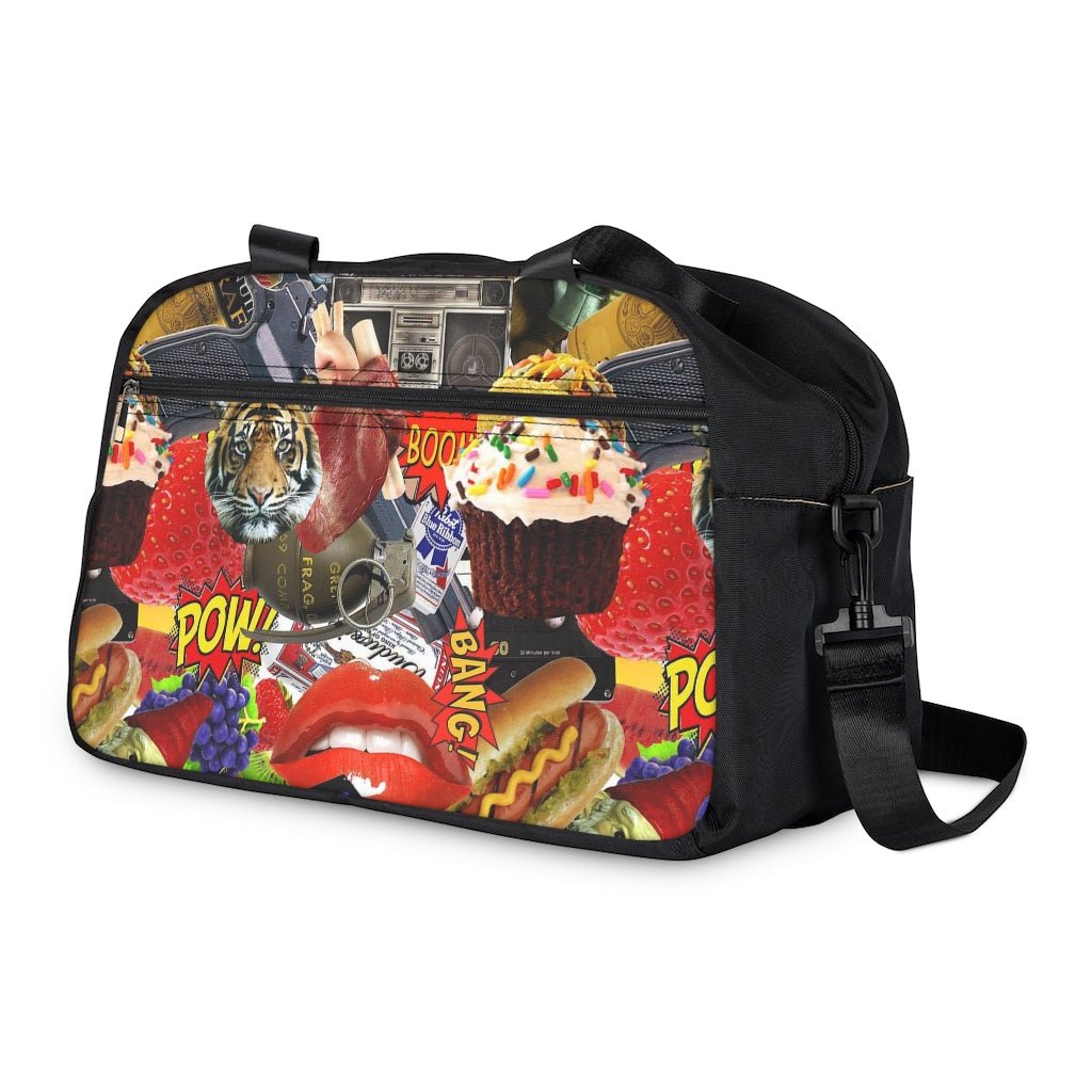 Hotdogs, Grenades and Tigers, Oh My - Fitness Handbag - Jeanjai