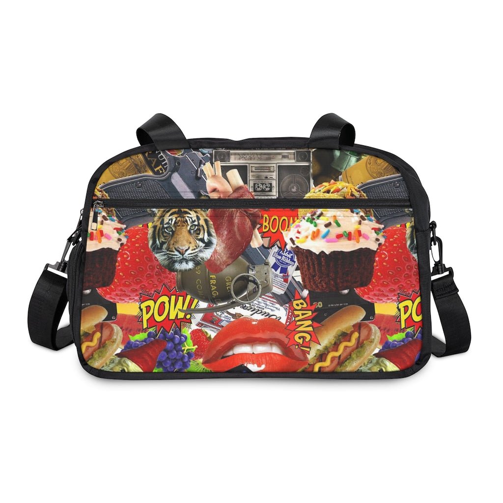 Hotdogs, Grenades and Tigers, Oh My - Fitness Handbag - Jeanjai