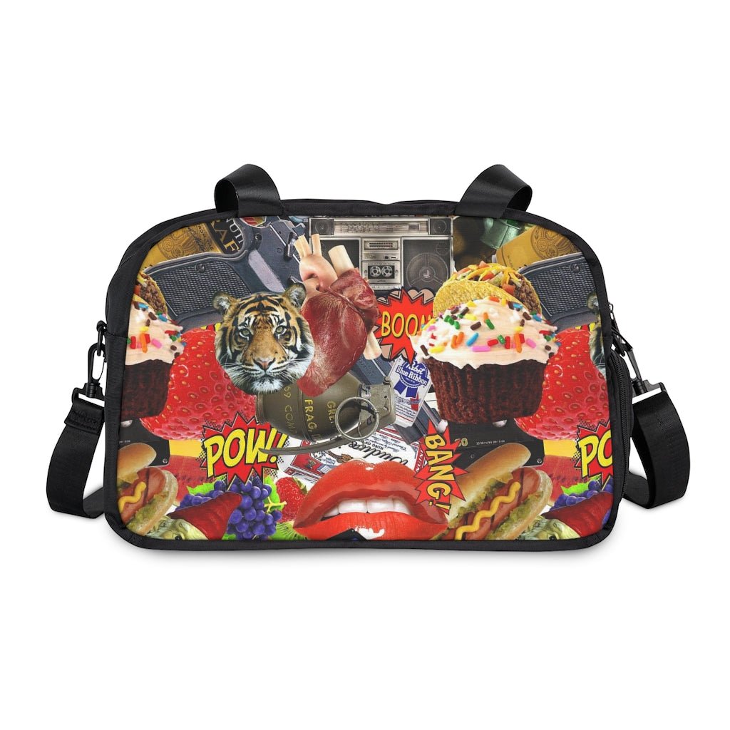 Hotdogs, Grenades and Tigers, Oh My - Fitness Handbag - Jeanjai
