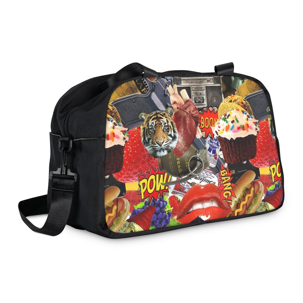 Hotdogs, Grenades and Tigers, Oh My - Fitness Handbag - Jeanjai