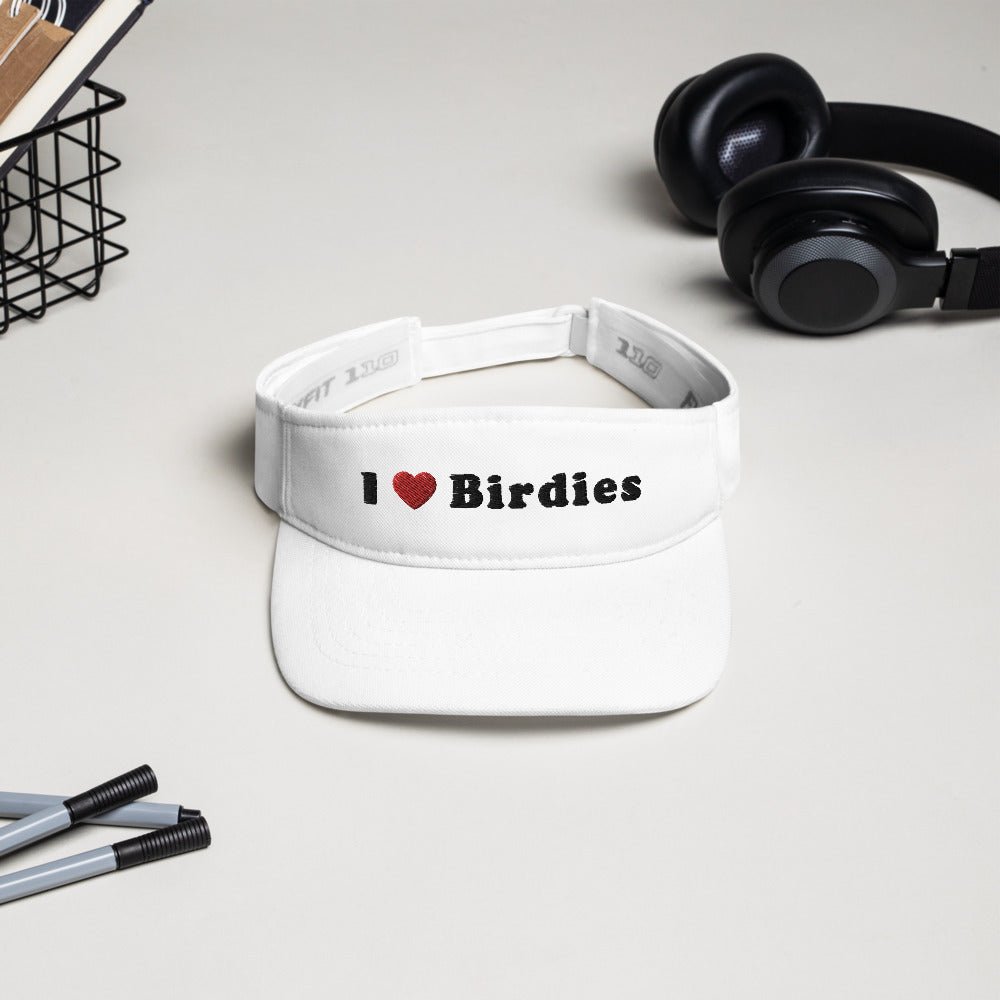 I Heart Birdies - Golf Visor - Jeanjai
