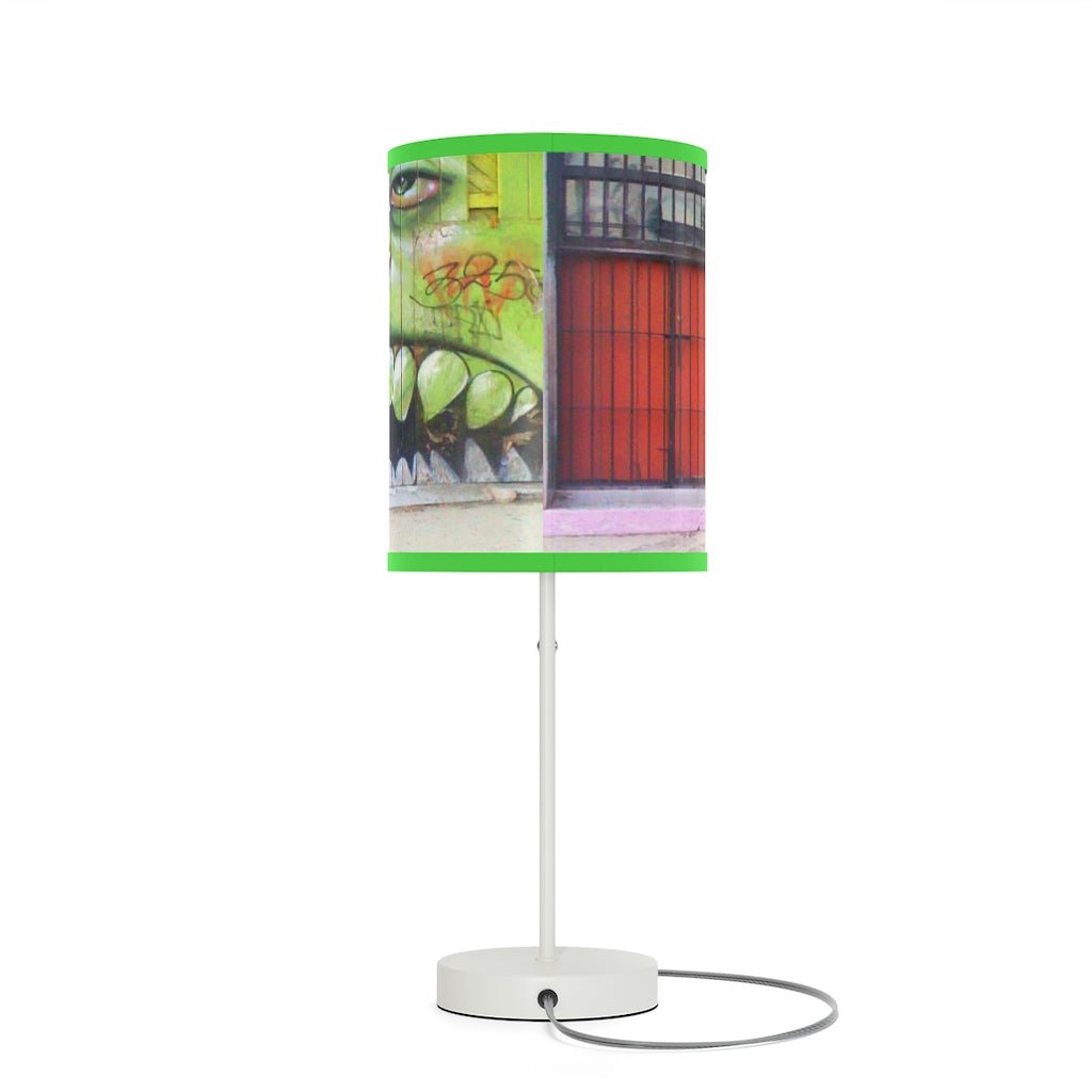 LA Graffiti Frankenstein and Bunny - Lamp on a Stand - Jeanjai