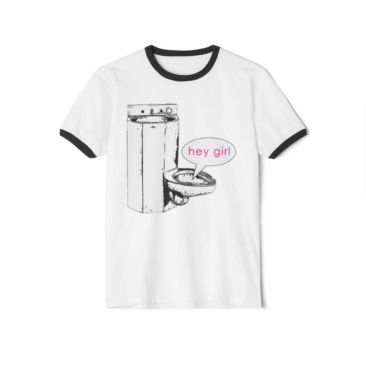 Toilet Talkin' - Unisex Cotton Ringer T-Shirt