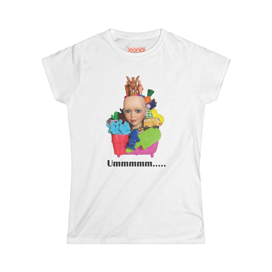 This is Art - Women's Softstyle Weird Ass WTF Tee