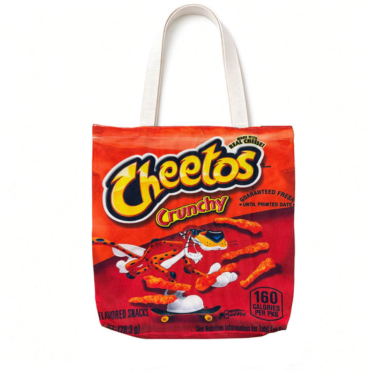 Canvas Tote Printed in Cheetos