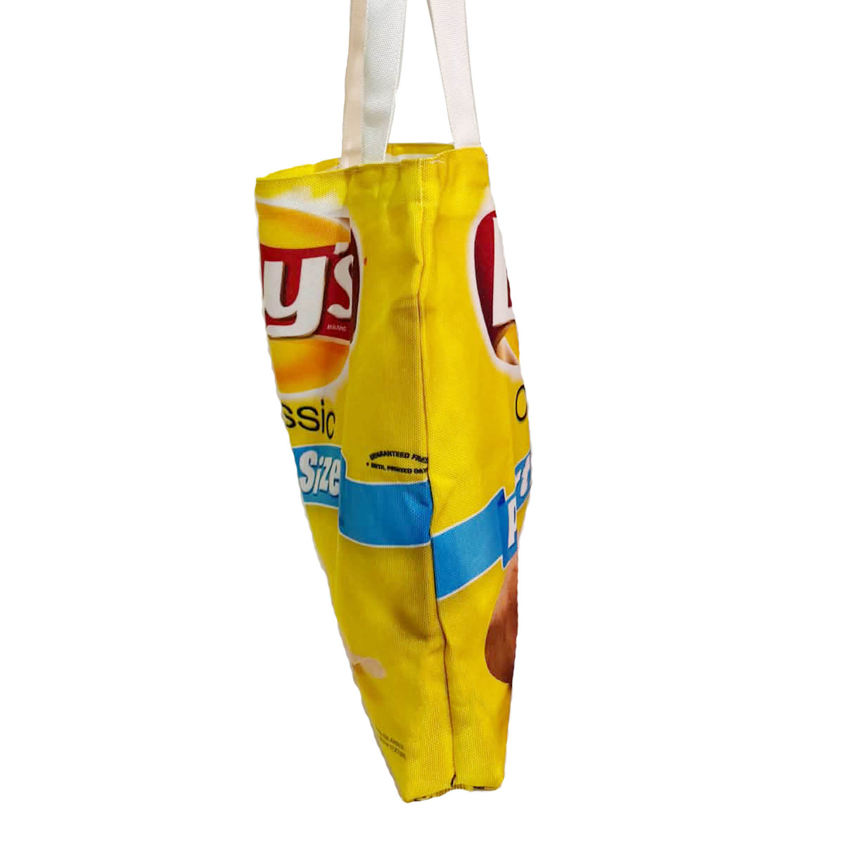 Canvas Tote Printed in Lay's "Classic" Party Size