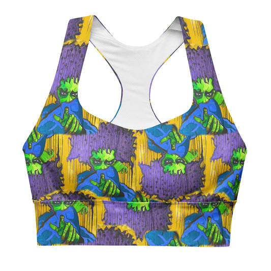 Medusa Longline sports bra