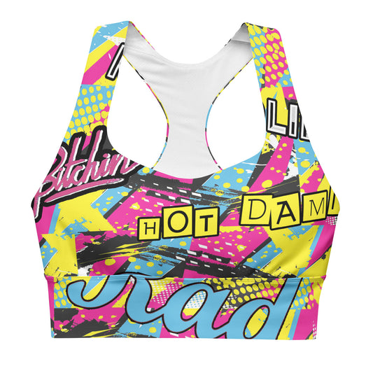 Bitchin' Longline Sports Bra (XS-3XL)