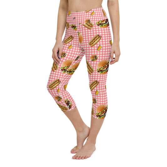 Picnic? Yass Hunny Capri Workout Leggings
