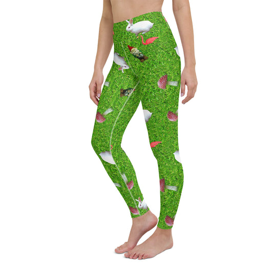 Life in the Garden High Waisted Workout Leggings
