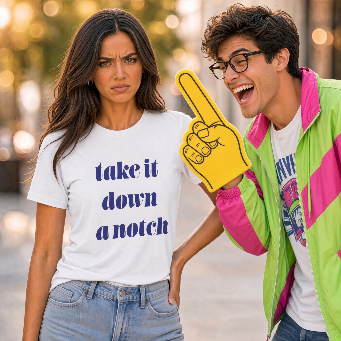 Take it Down a Notch - Women's Softstyle Bossy Tee