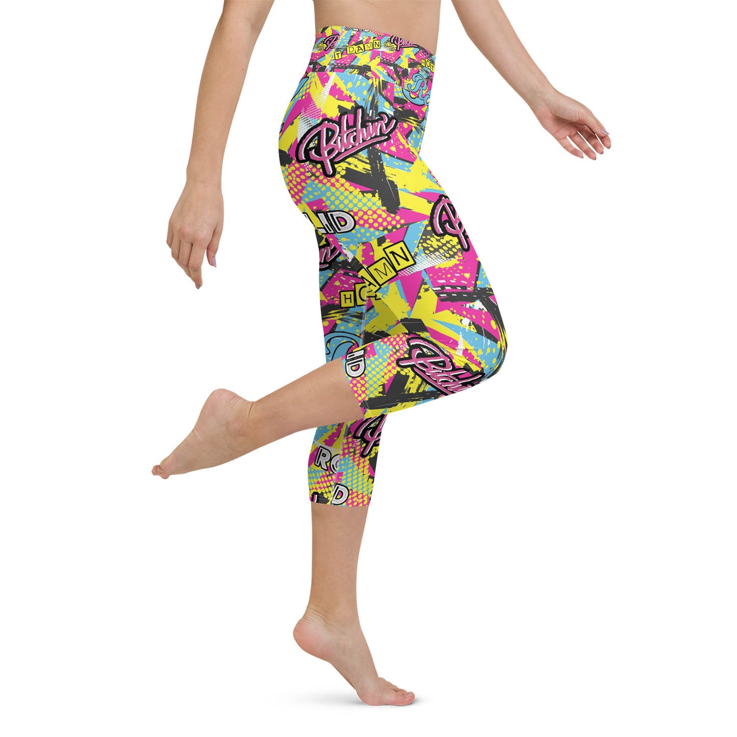 Bitchin' Capri Workout Leggings