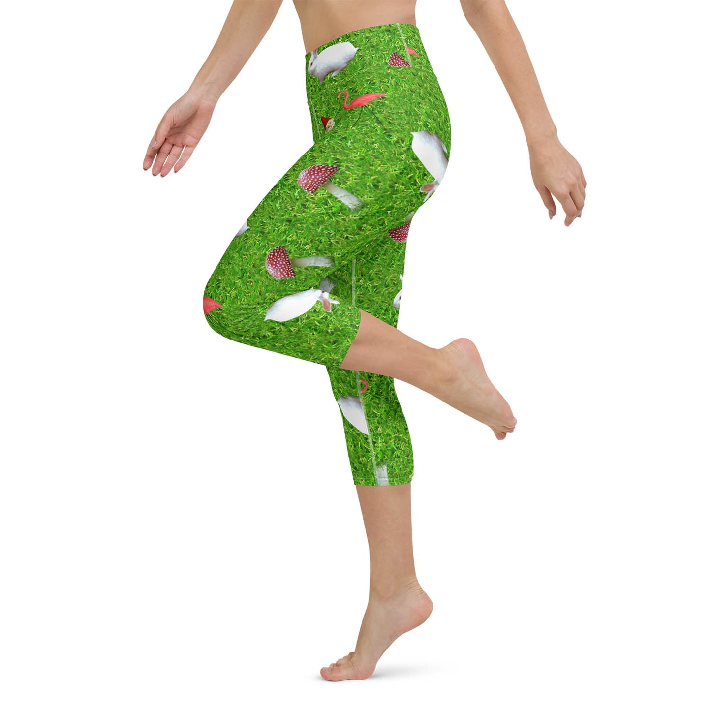 Life in the Garden Capri Workout Leggings