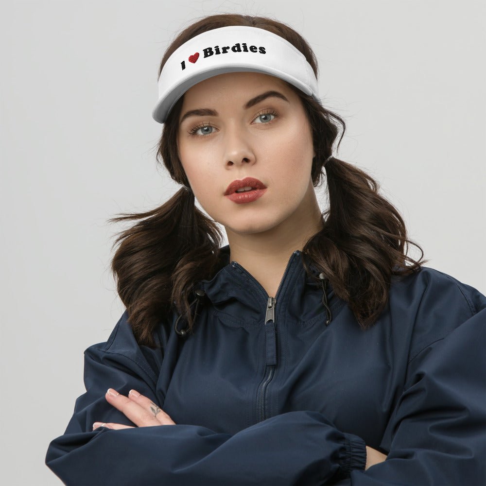 I Heart Birdies - Golf Visor - Jeanjai